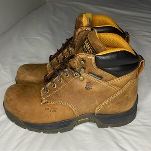 Carolina CA5520 Men's 6" Composite-Toe Work Boot Brown 10.5 D